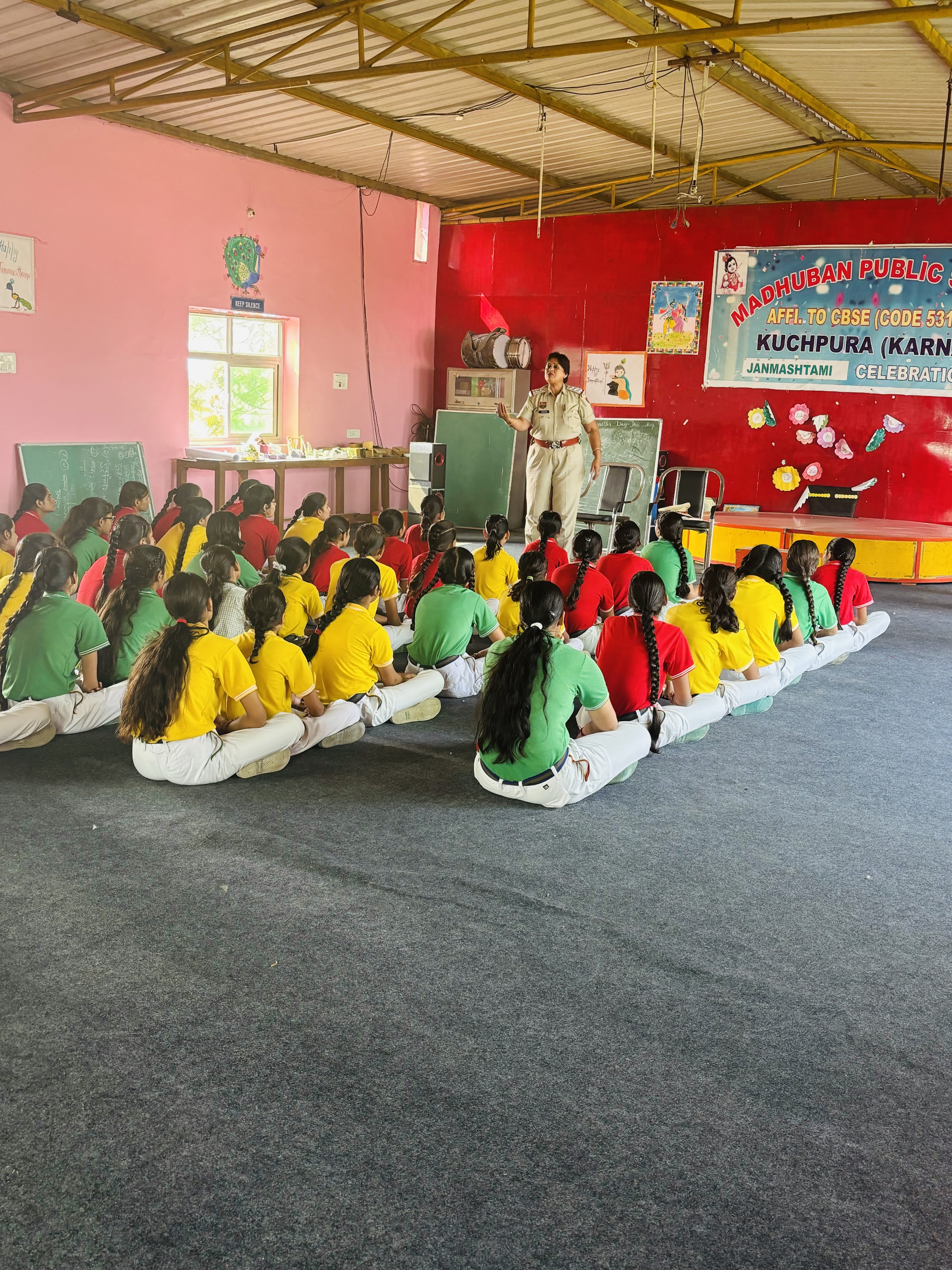 Students in Classroom Learning